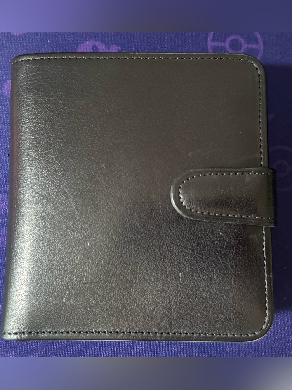 Coach Black Leather Bifold Wallet